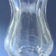 Polylobed vase in colorless crystal from Sèvres
