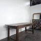 Solid oak farmhouse table