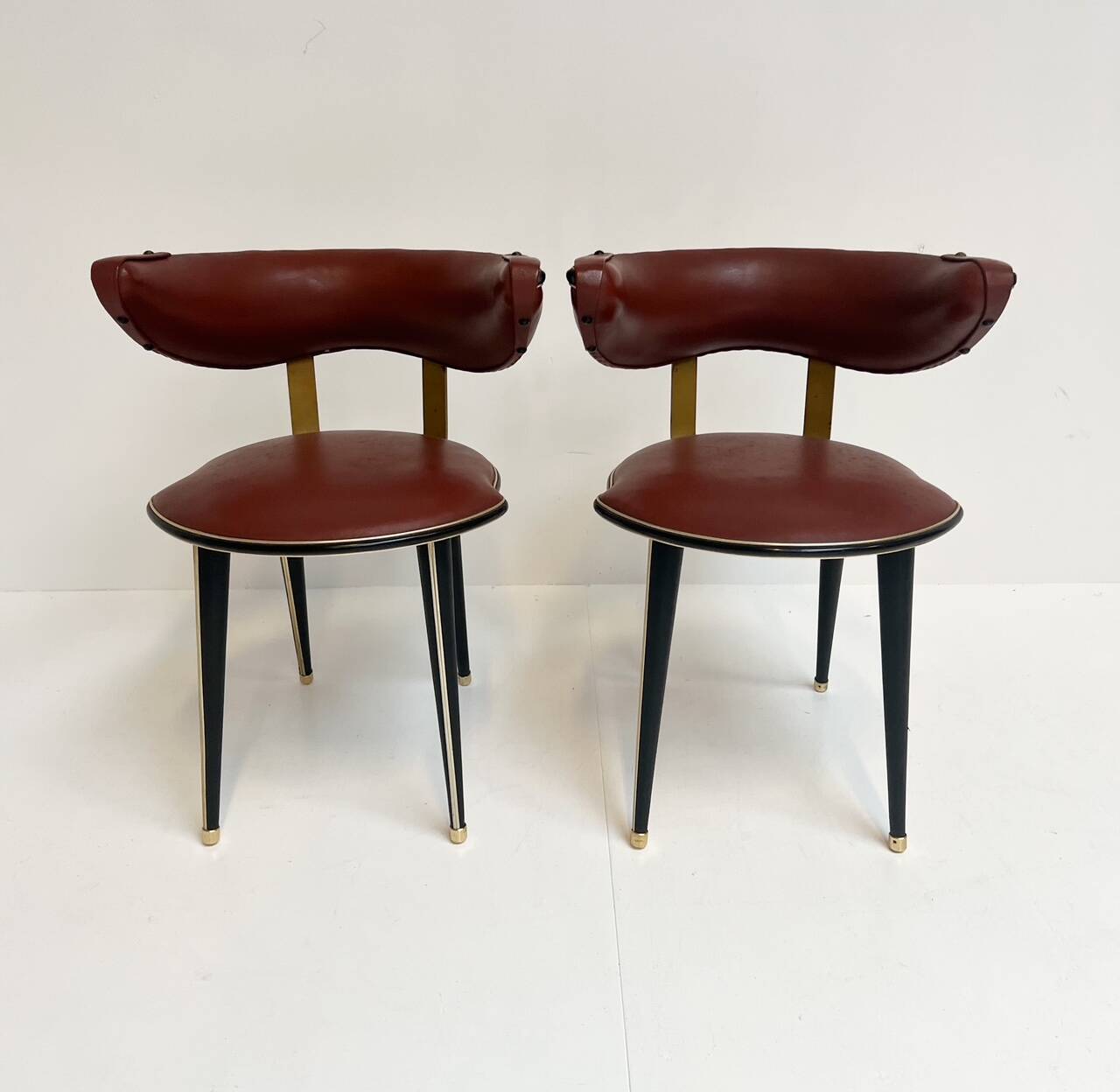 Set of 2 Umberto Mascagni chairs, 1960s