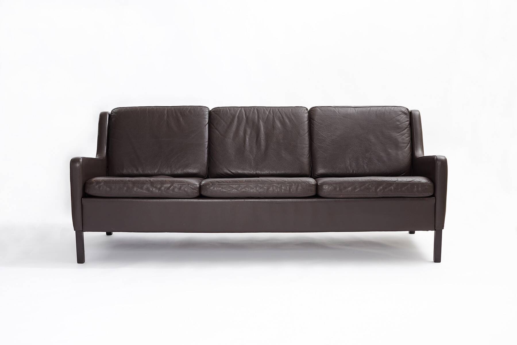 Canapé vintage en cuir, danemark