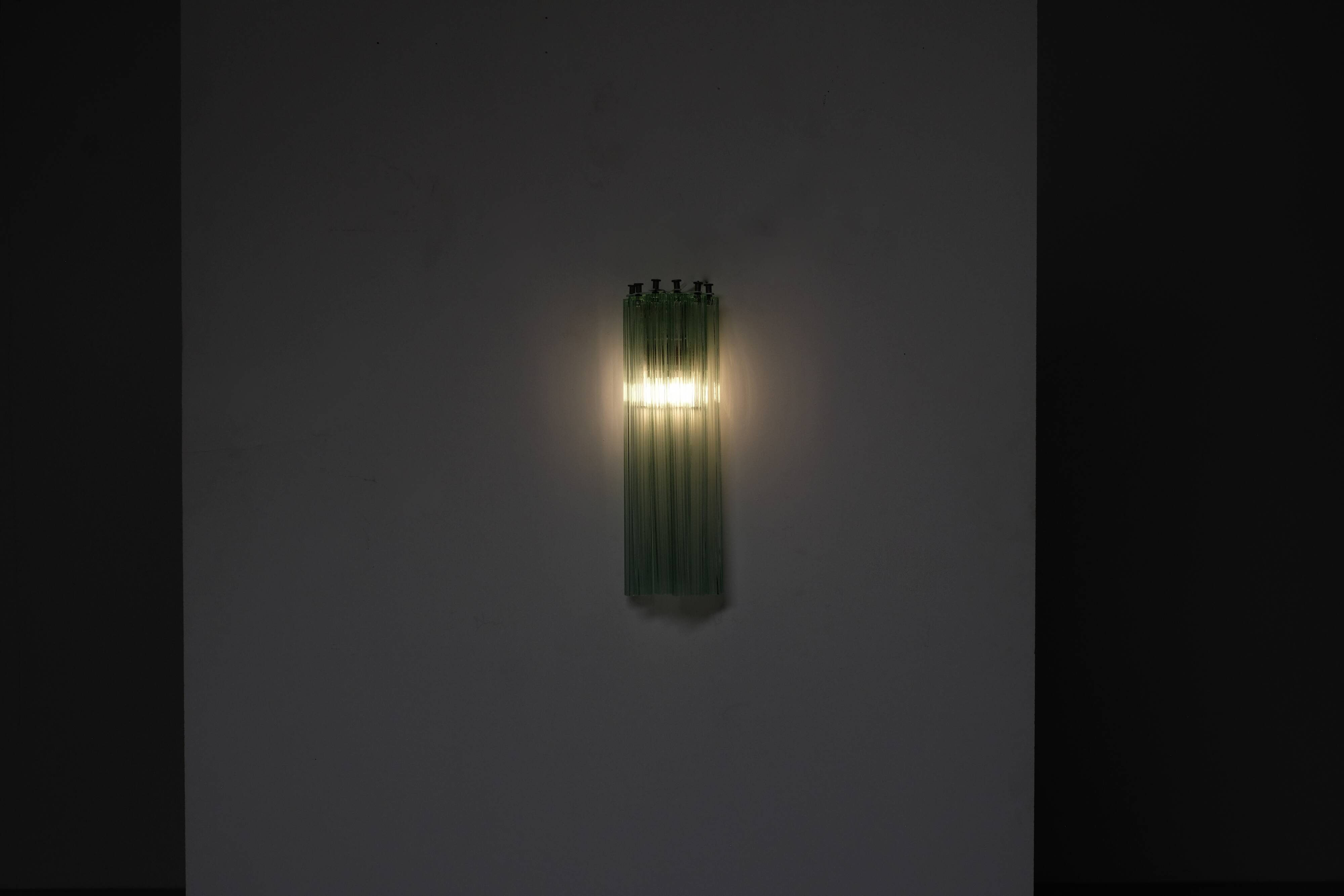 Murano glass wall light, Italy, 1960s.