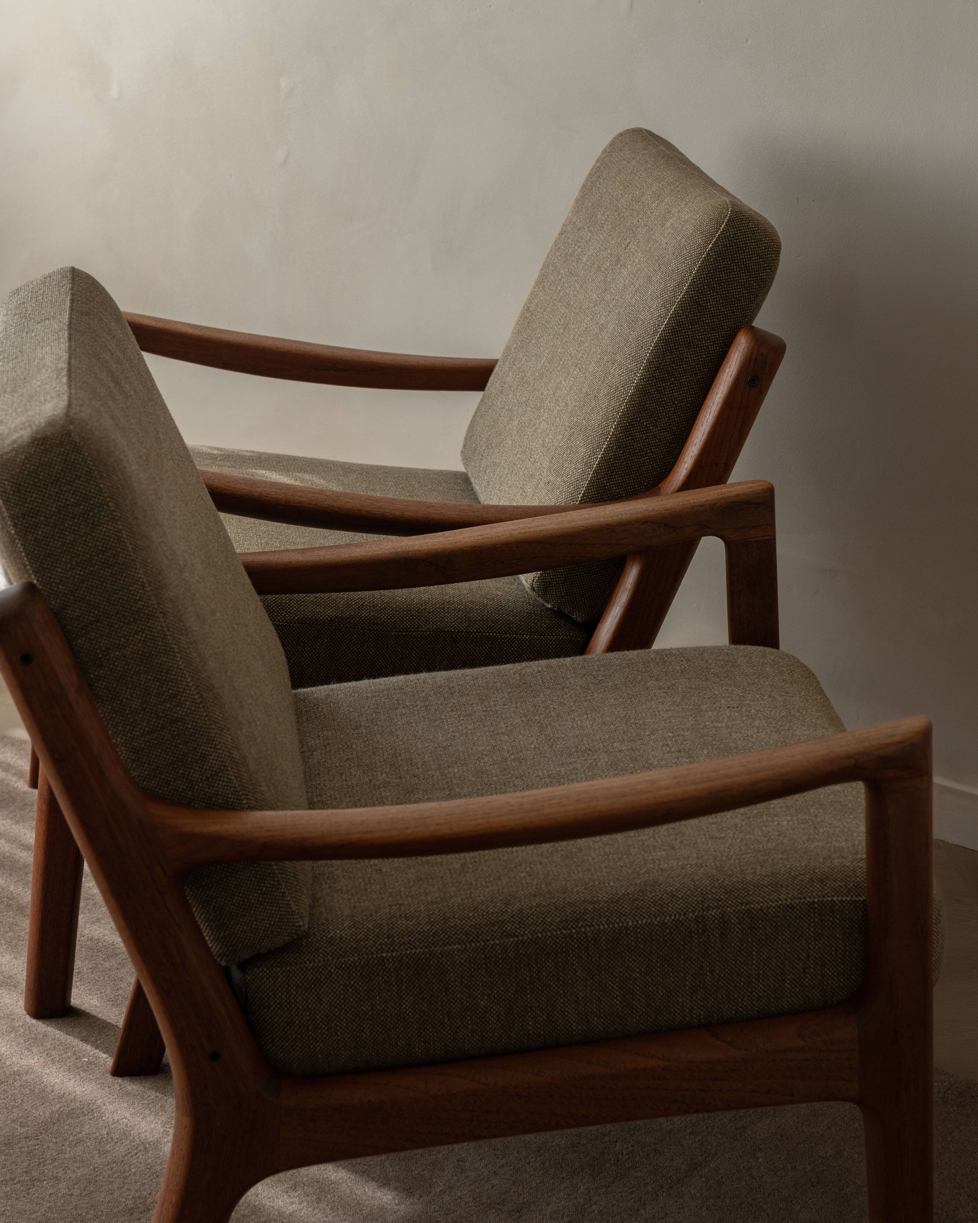 Vintage Senator Armchair by Ole Wanscher for Cado | Danish Lounge Chair