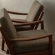 Fauteuil vintage Senator par Ole Wanscher pour Cado | Chaise longue danoise