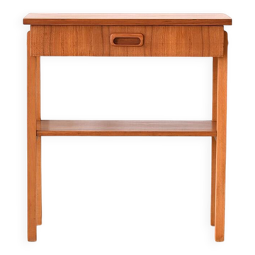 Table de chevet en teck danois
