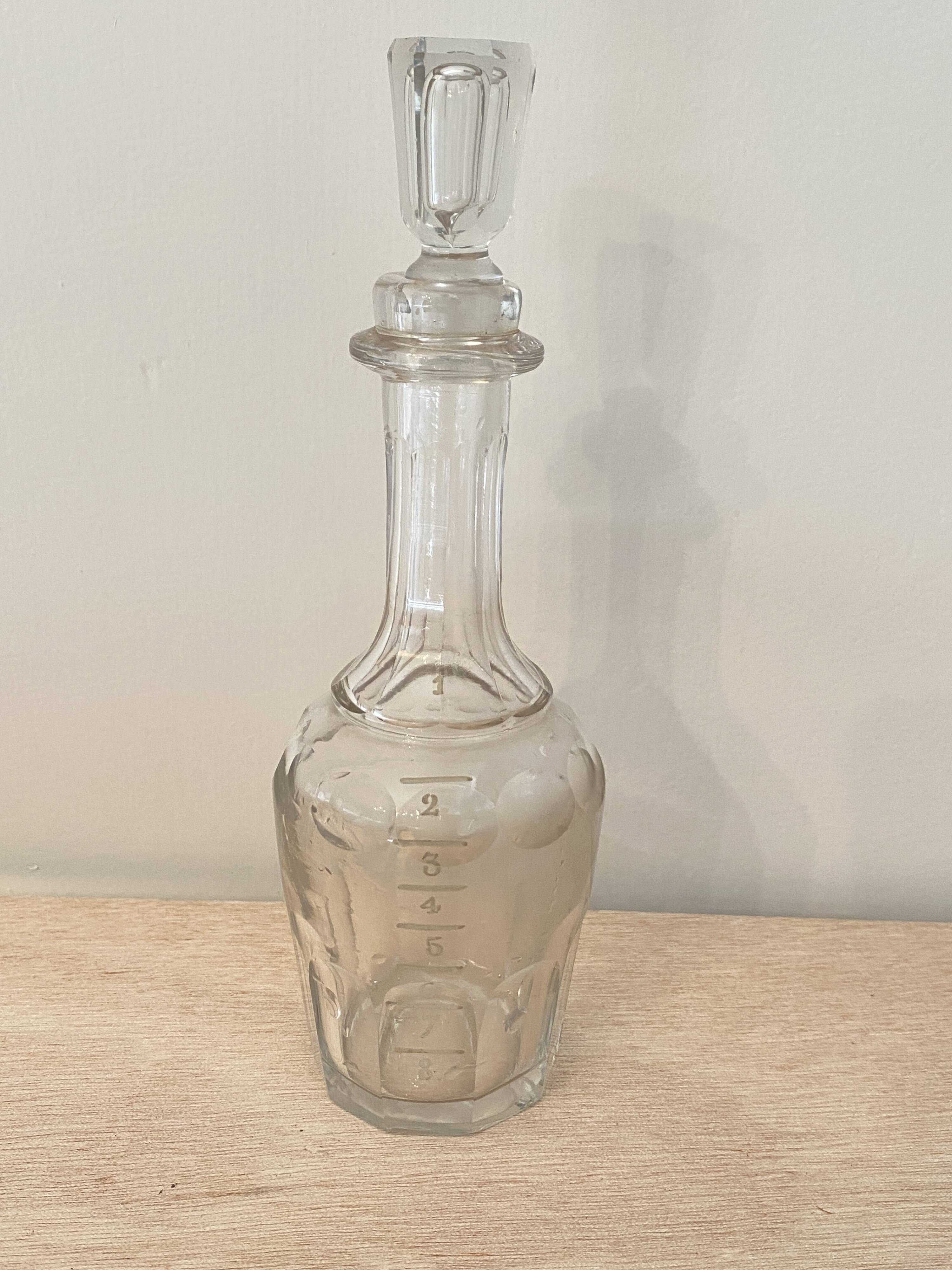 Topette with enamel graduations