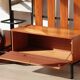 Vintage entryway coat rack – Cabinet with hooks, mirror and storage