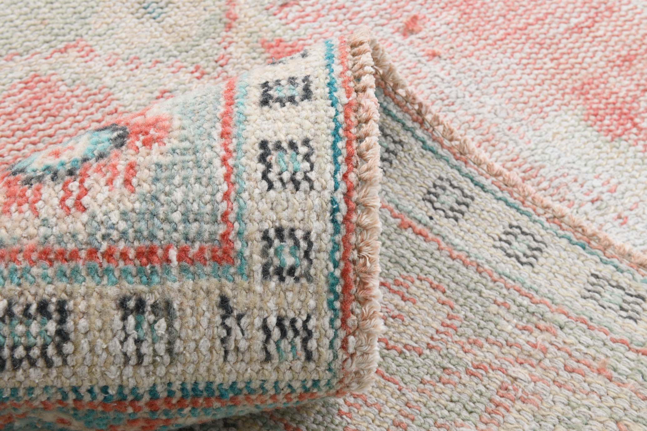 6x8 57s antique vintage rug, 190x264cm