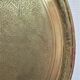 Oriental brass top leafy decoration xl diameter 48 cm vintage