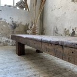 Workbench bench coffee table solid oak XXL