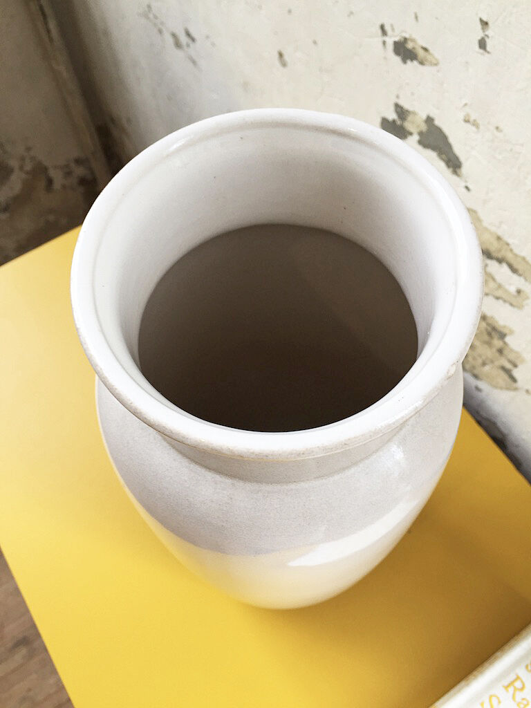 White Scheurich vase