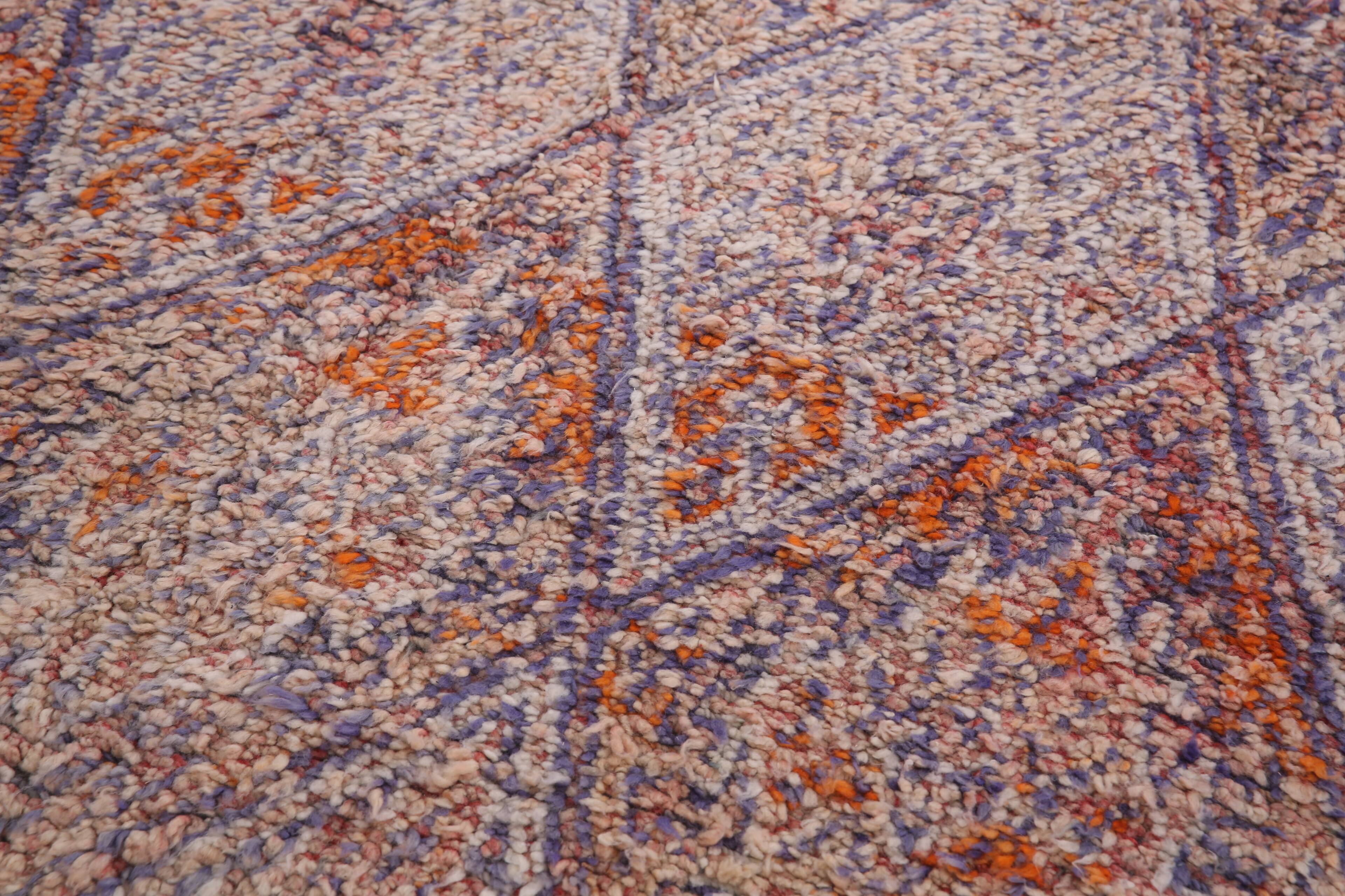 Vintage Moroccan Rug 199 x 327 cm - Moroccan rug - Berber Rug Handmade