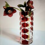 Original colorful vase made in France