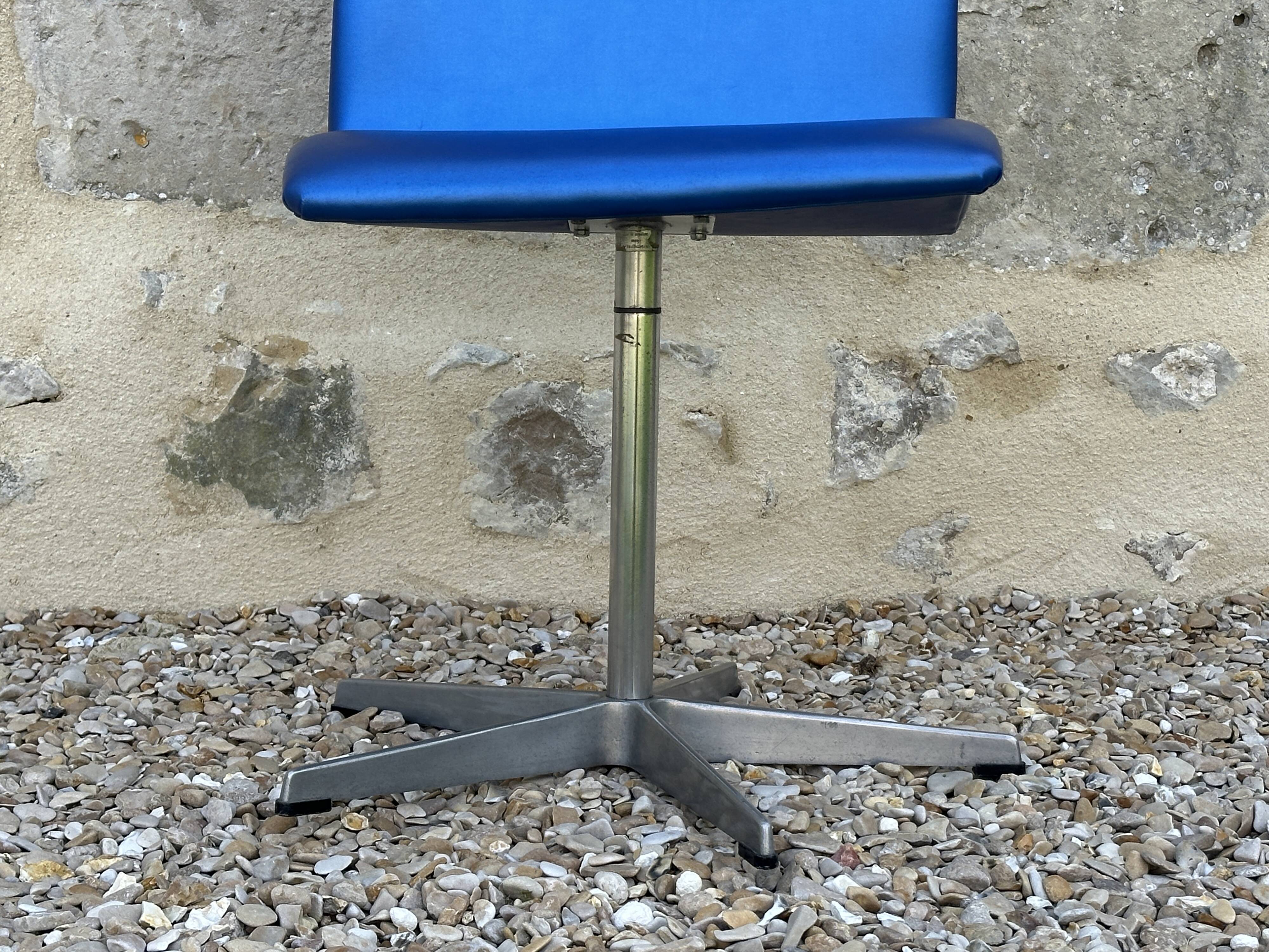 Chaise haute Oxford mod 316 arne jacobsen design années 70