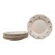 Flat plates x8 - Digoin Sarreguemines, Falaise model