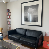 Osaka BoConcept leather sofa