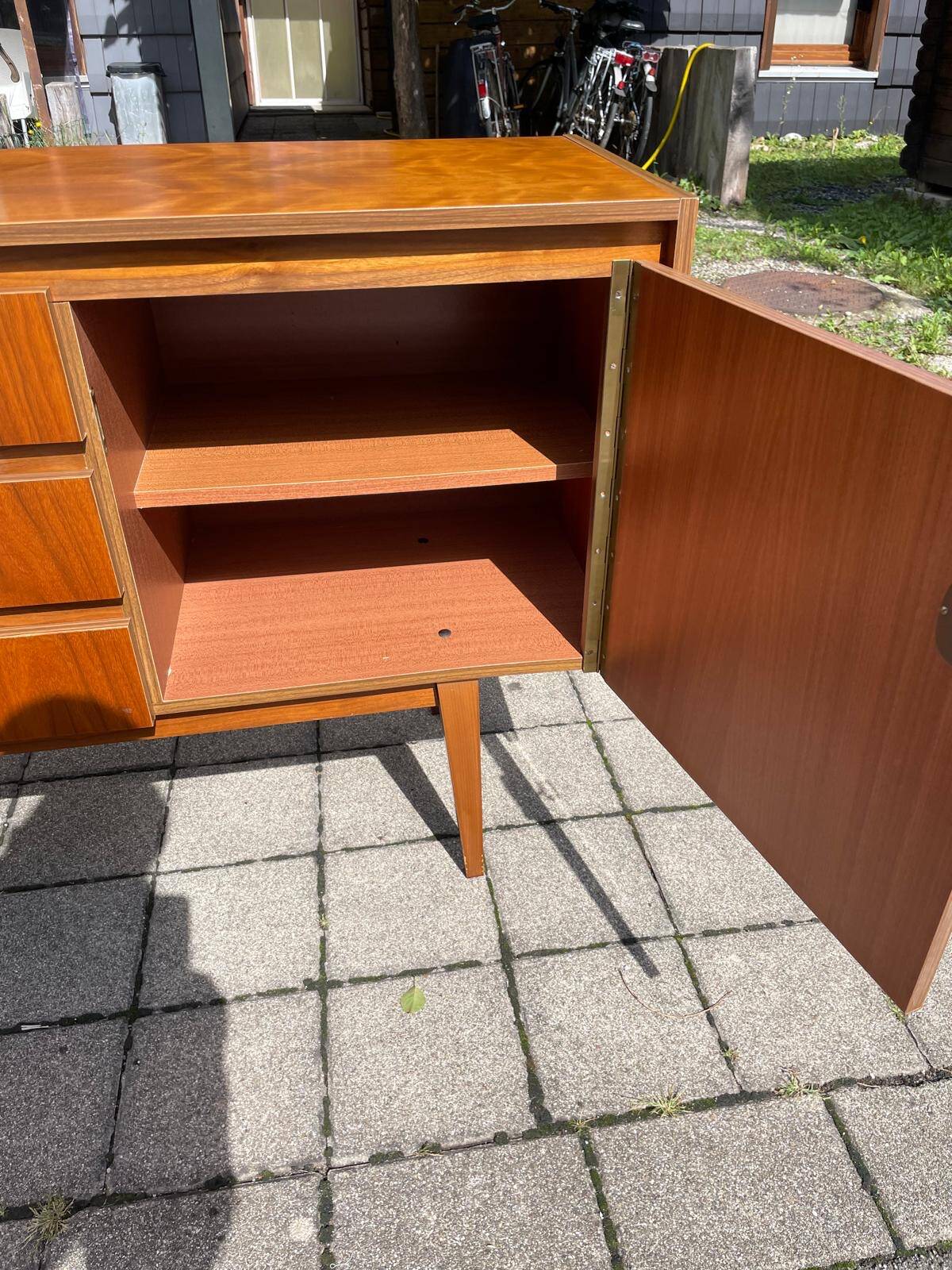 Vintage TV/hi-fi cabinet sideboard