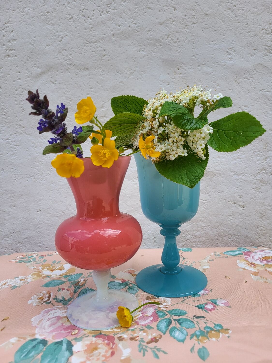 Opaline vases