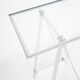 Stainless steel console