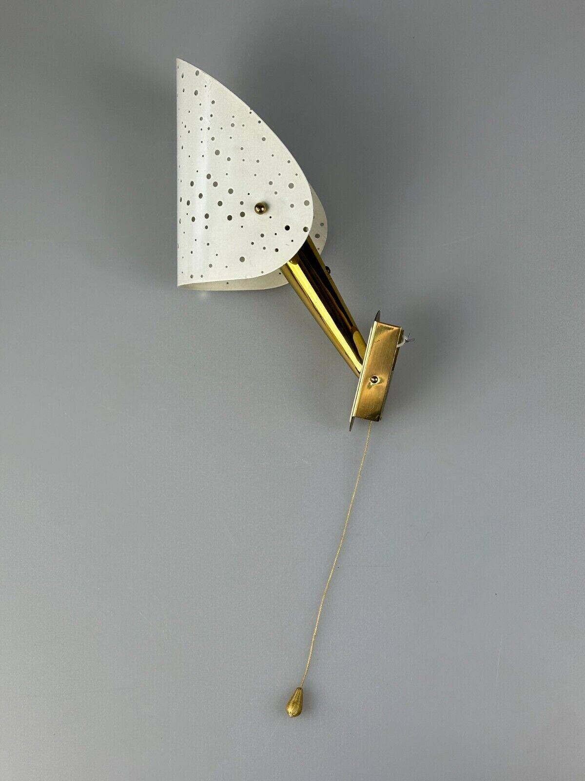 50s 60s wall lamp by Ernest Igl for Hillbrand Brass & Metal Design