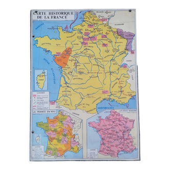Old rossignol map the historical map of France and Europe