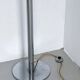 Vintage Goffredo Reggiani floor lamp in chromed metal, Italian Space Age, 1960s