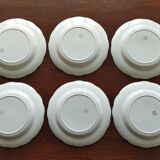 10 Gien “Monaco” flat plates