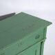 Central European pine commode with original green paint – Tyrol, circa 1890