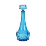 Carafe bleu cobalt vintage 0,5L Verre fabriqué en Belgique