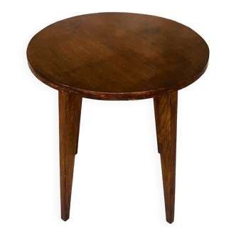 Table d'appoint vintage, style scandinave, circa 1960's