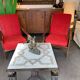 Paire de fauteuils en teck style scandinave, années 70