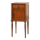 Art Deco nightstand in oak with turned legs, France 1920