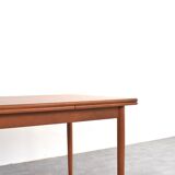 Mid-Century Danish Extendable Teak Dining Table from Rogenstrup Möbelfabrik