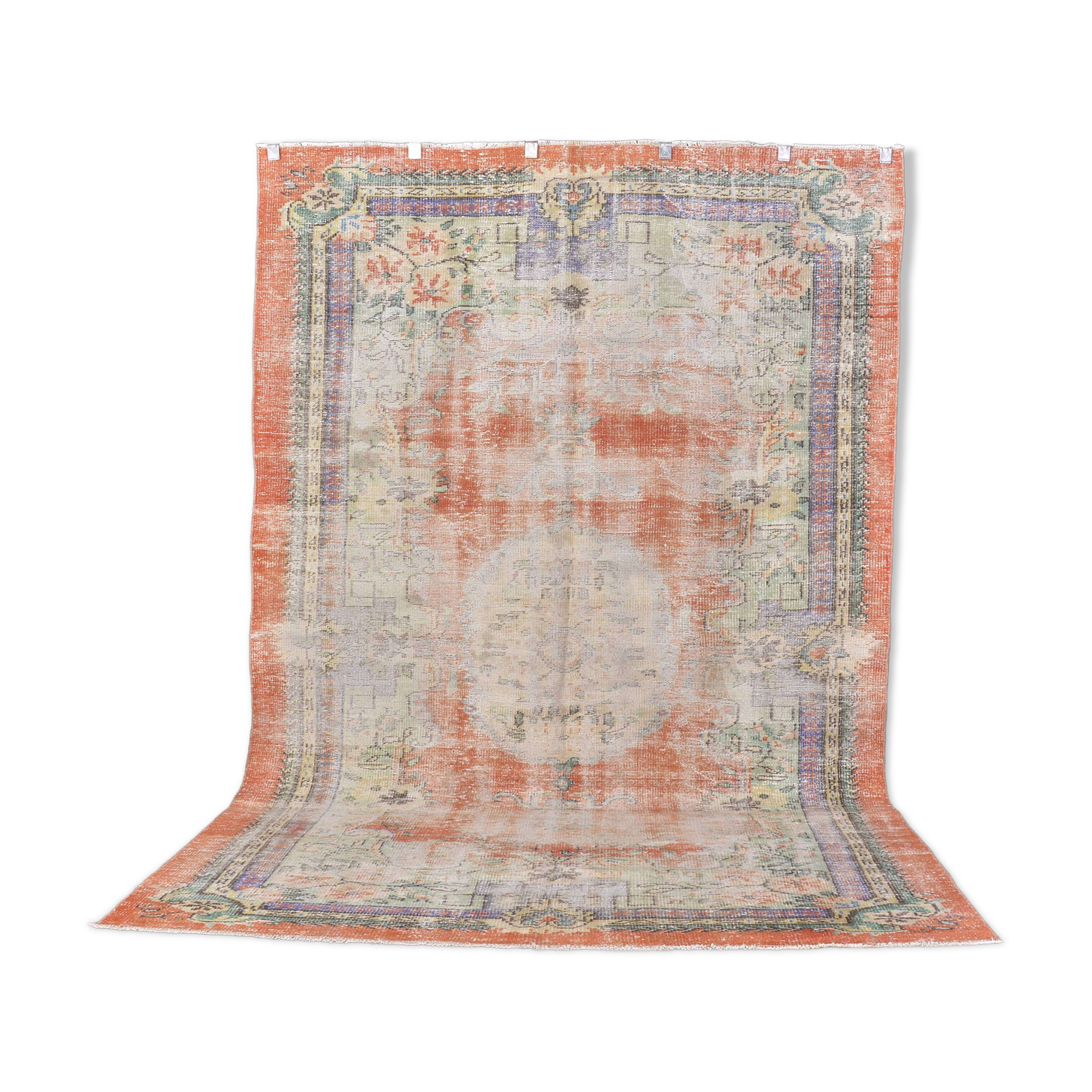 Tapis vintage en laine anatolienne sku2313