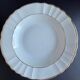 6 white porcelain plates