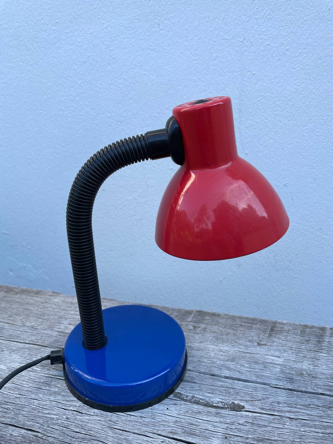 Metal desk lamp 1990