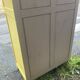 Armoire parisienne simple jaune