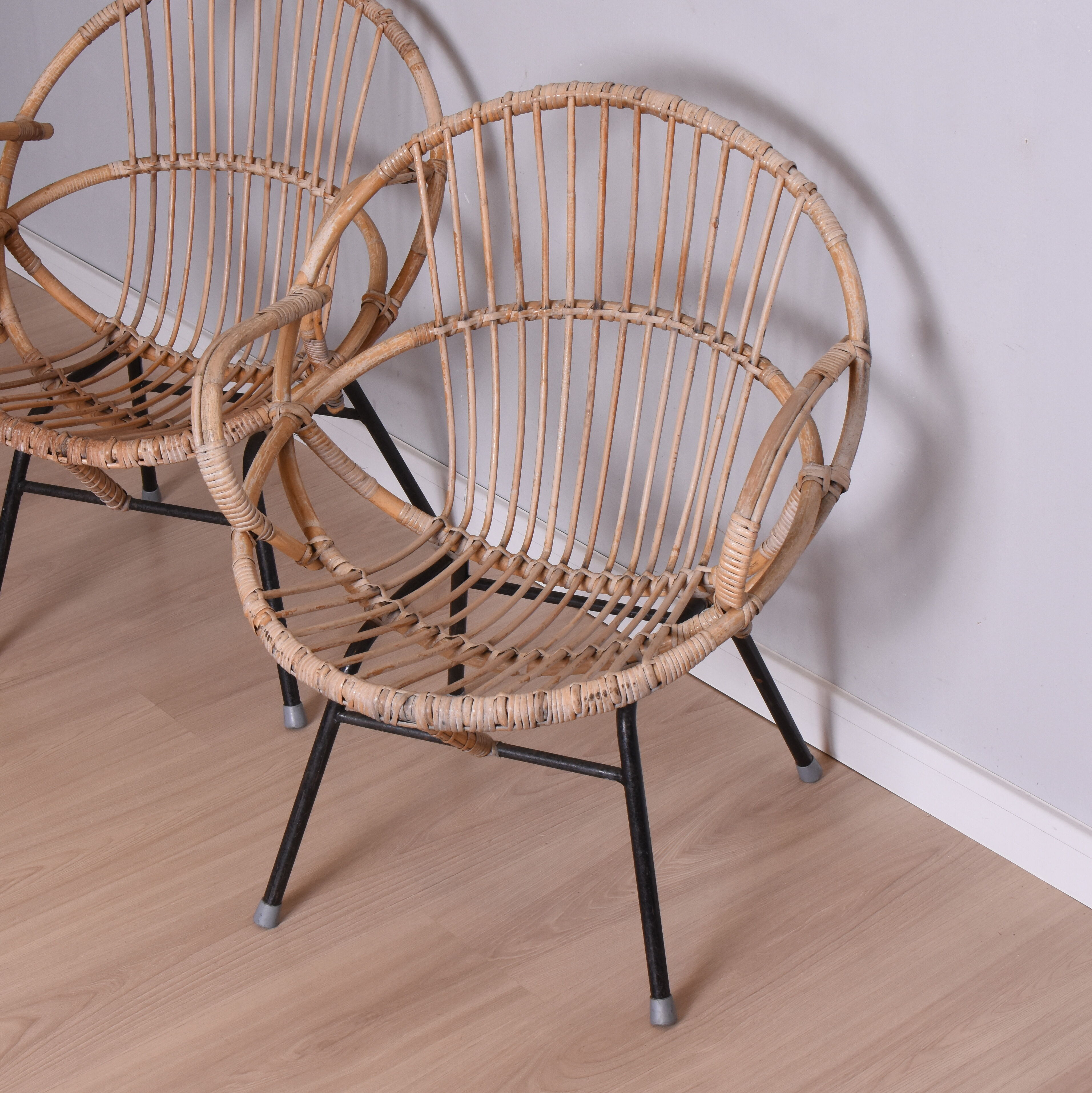 Pair of armchairs, 1960s