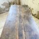 Table de ferme chêne 1950 pieds fuseaux