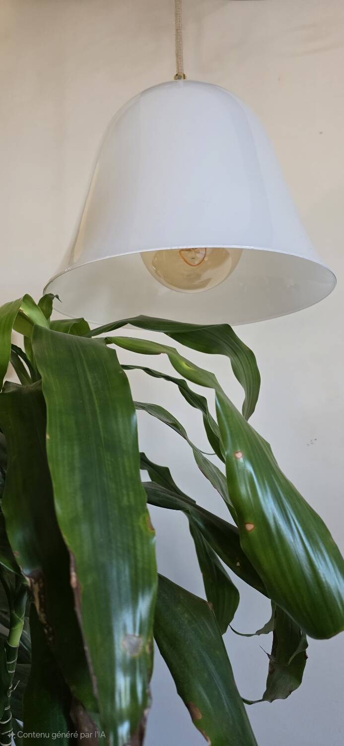 XXL opal tulip pendant light