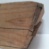 Wooden box trapezoidal