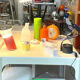 Table Ozoo blanche Marc Berthier Roche Bobois