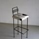 3 wrought iron bar stools | Olsson & Dam | Sweden | 1990s