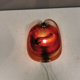 Glass wall lamp, by Per Lutken for Holmegaard Glass factory in the late 70s