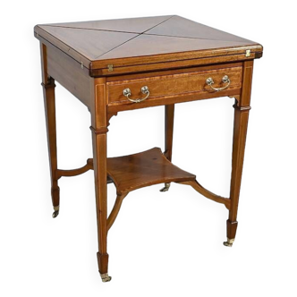 Games Table, called Mouchoir, in Blond Mahogany – 1930
