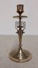 Art Deco bronze candlestick, France circa 1920