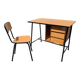 Vintage 1960s Formica desk and chair set.