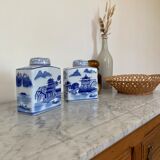 Pair of Chinese ginger pot