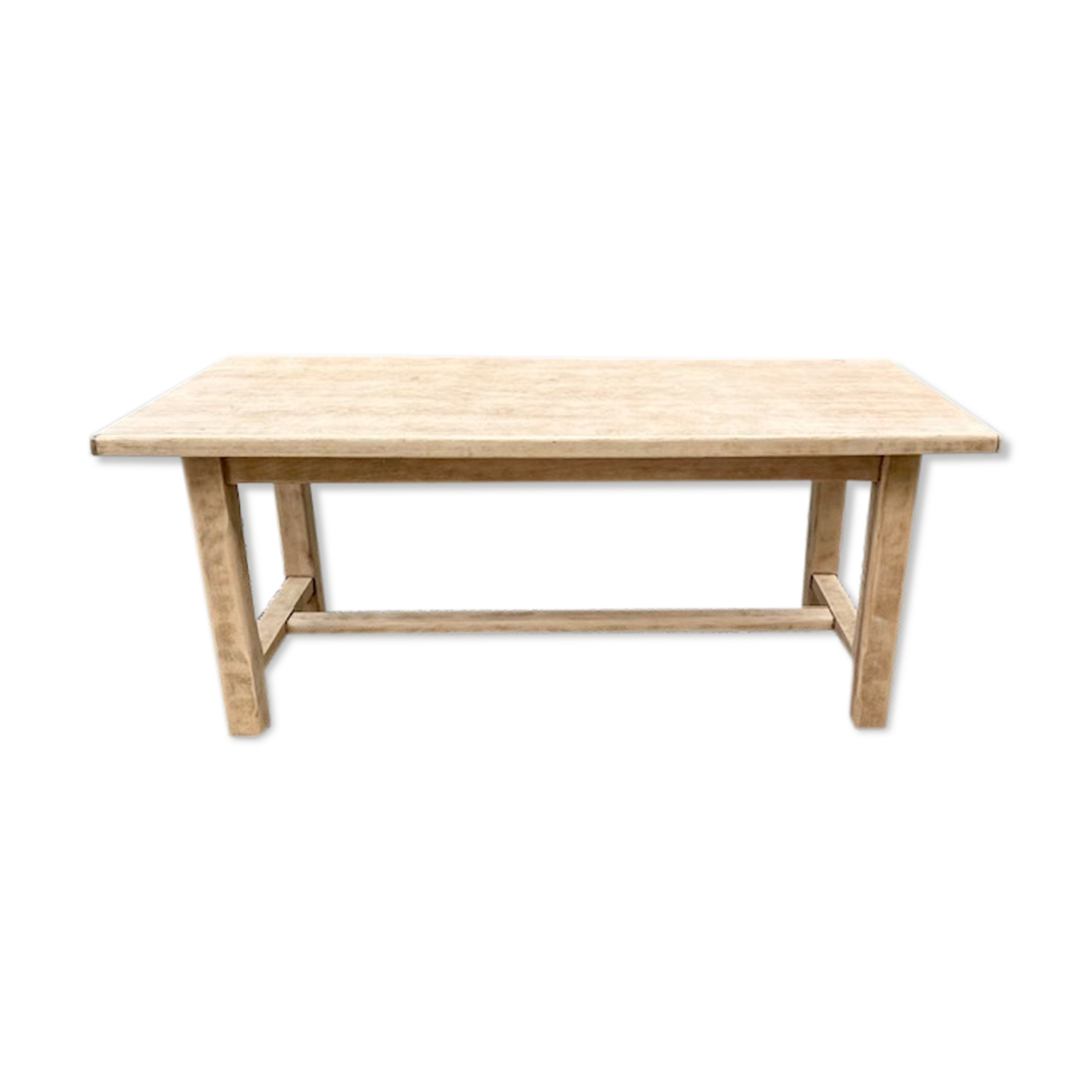 Stripped farmhouse table 180 cm