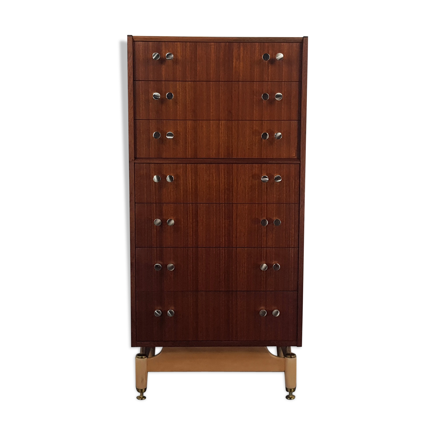G-plan tall chest of drawers/tallboy, 1960s
