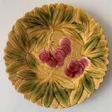 6 old plates in Sarreguemines slip